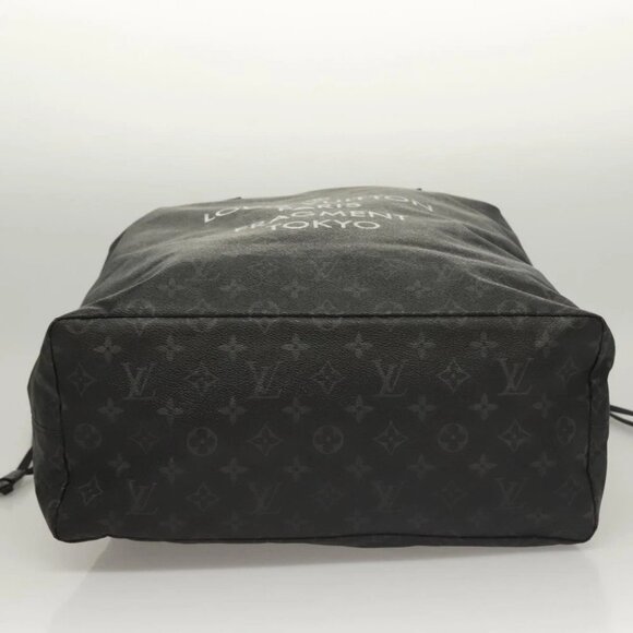 LOUIS VUITTON Monogram Eclipse Cabas light Tote Bag - Picture 6 of 15